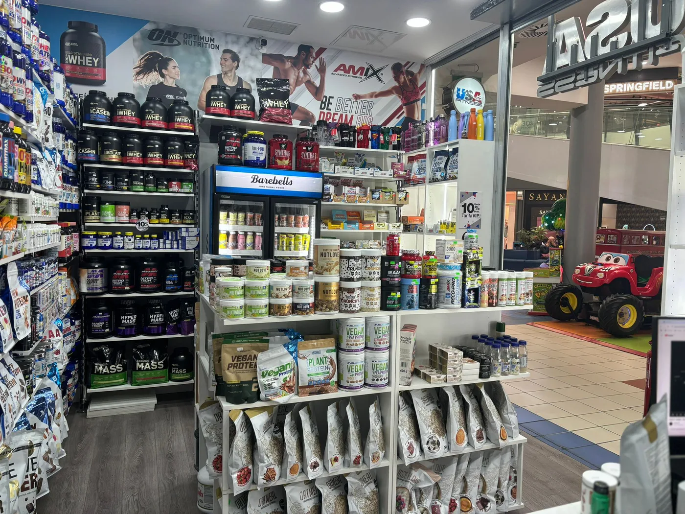 USAFITNESS LAS ROSAS - tienda de nutrición deportiva y suplementos en Madrid (foto 4)